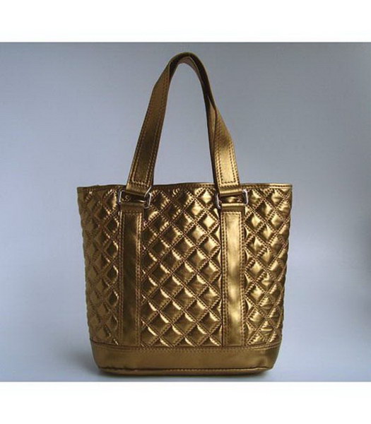 Marc Jacobs Piccolo lucido Tote_Bronze Pelle